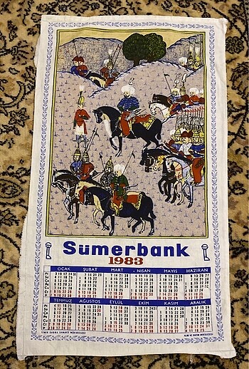 Sümerbank 1983 takvim