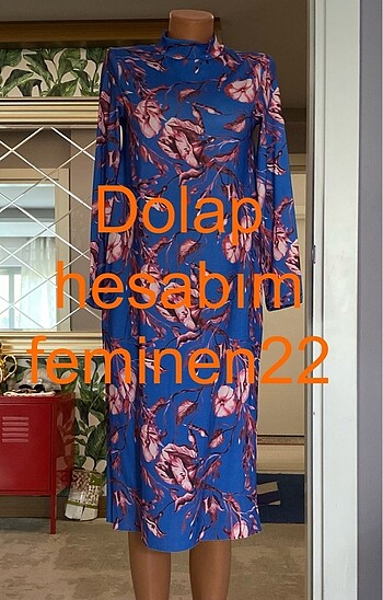 m Beden Zara elbise