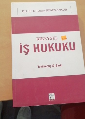 Bireysel İş Hukuku - 10. Baskı Prof. Dr. E. Tuncay Senyen-Kaplan