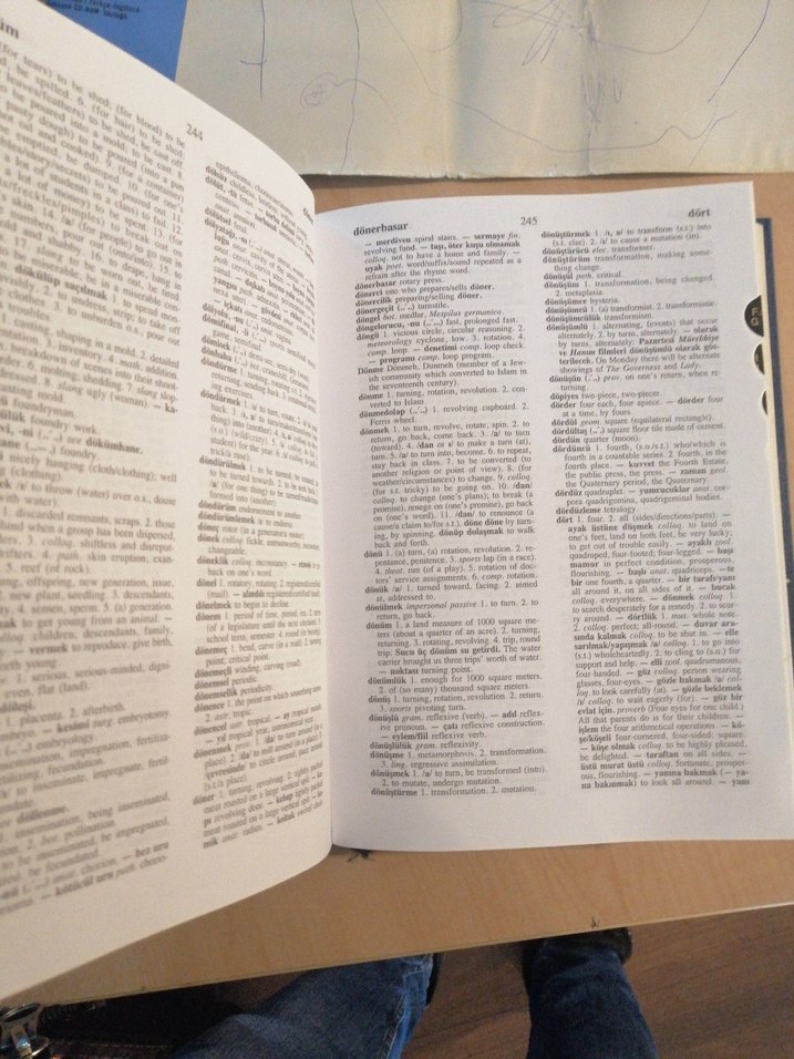 Redhouse Türkçe-İngilizce Sözlük - Görsel 5