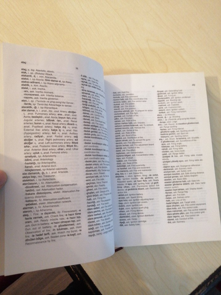 Türkçe-İngilizce Bilimsel ve Teknik Terimler Sözlüğü - Görsel 4