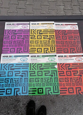 Kpss egitim Bilimleri 6 kitap 150tl