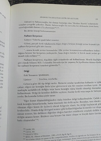 Beden Renk Anadoluda bulunan antik tıp aletleri