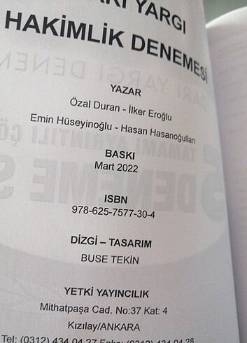 Adli idari yargı denemeleri