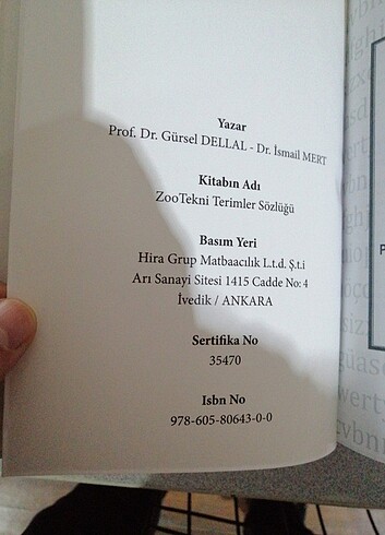 Beden Renk Zootekni terimler sözlüğü