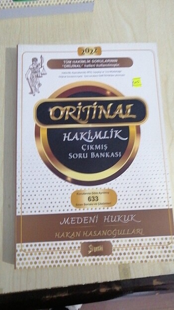 Hakimlik çıkmış soru bankası tane 100 TL