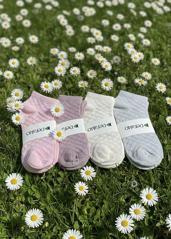 12 Çift Bayan Defacto Renkli Çorap - Görsel 2