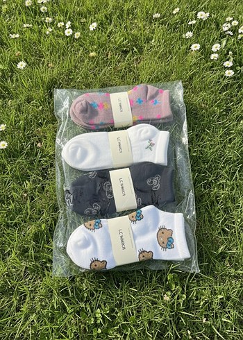 12 Çift Bayan Defacto Renkli Çoraplar - Görsel 4