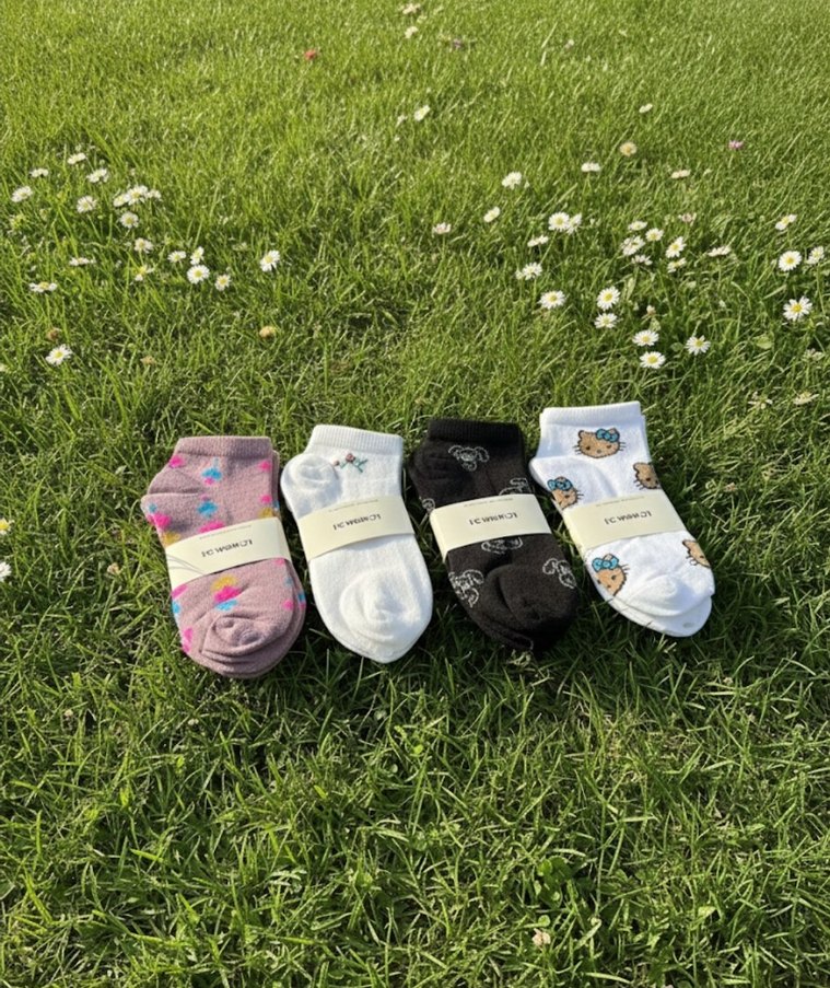 12 Çift Bayan Defacto Renkli Çoraplar - Görsel 3