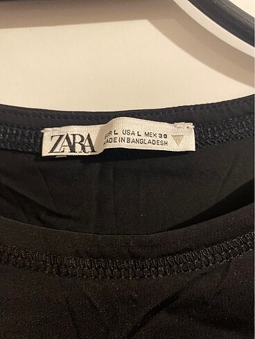 l Beden ZARA SİYAH BLUZ