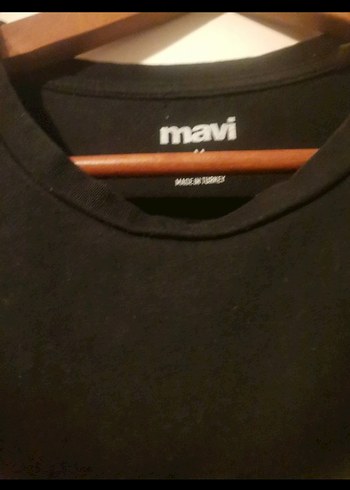 Mavi Siyah Erkek Kısa Kollu Tişört