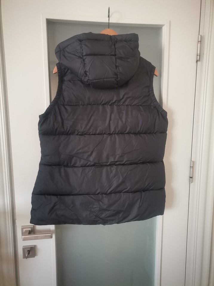 Orıjınal Columbia Siyah Kadın Şişme Yelek Kapüşonlu - Görsel 3