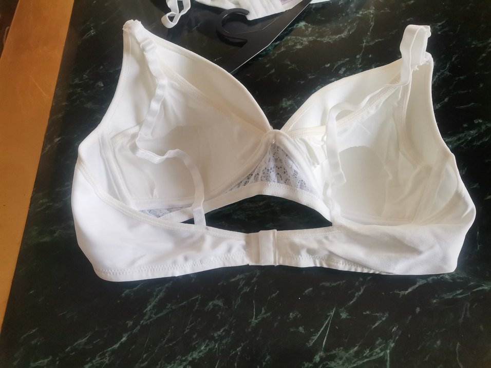 Beyaz Emzirme Sutyenı - Görsel 2