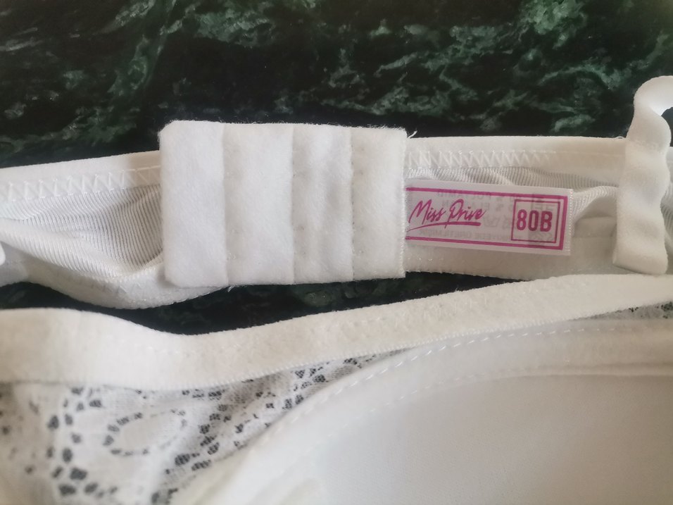 Beyaz emzirme sutyenı 80 B beden - Görsel 5