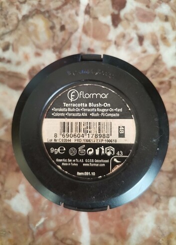 Flormar Flormar terracota allık 48 numara