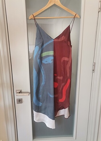 Zara Askılı elbıse