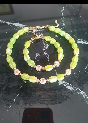 Accessorize Papatya kolye bıleklık