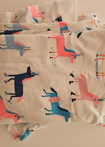 Kız Çocuk Pamuklu Uzun Kollu Pijama