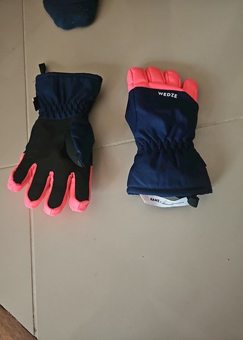 Kız Çocuk Kayak Eldiveni 5-6 yaş - Görsel 4