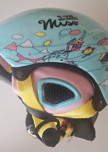 Kız Çocuk Kayak Kaskı Small 52cm - Görsel 7