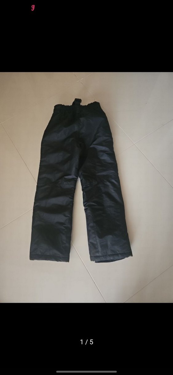 Erkek Siyah Kayak Pantolonu - Görsel 5