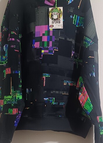 xl Beden çeşitli Renk Glıx marka sweatshirt kapşonlu