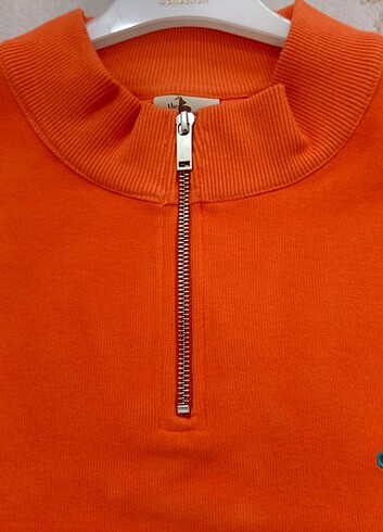 xxl Beden Yarım fermuarlı sweatshirt