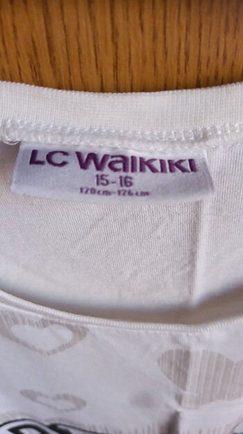 LC Waikiki Kisa kollu tişört