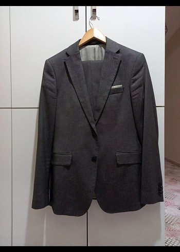 Zara Gri Erkek Takım Elbise