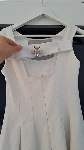 JUS DE POMMES 36 beden Beyaz zarif elbise hem gunluk hem klasik