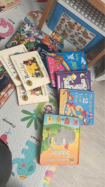 Türkçe İngilizce Çocuk Bebek Kitapları