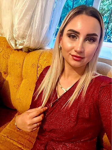 40 Beden bordo Renk Simli bordo abiye