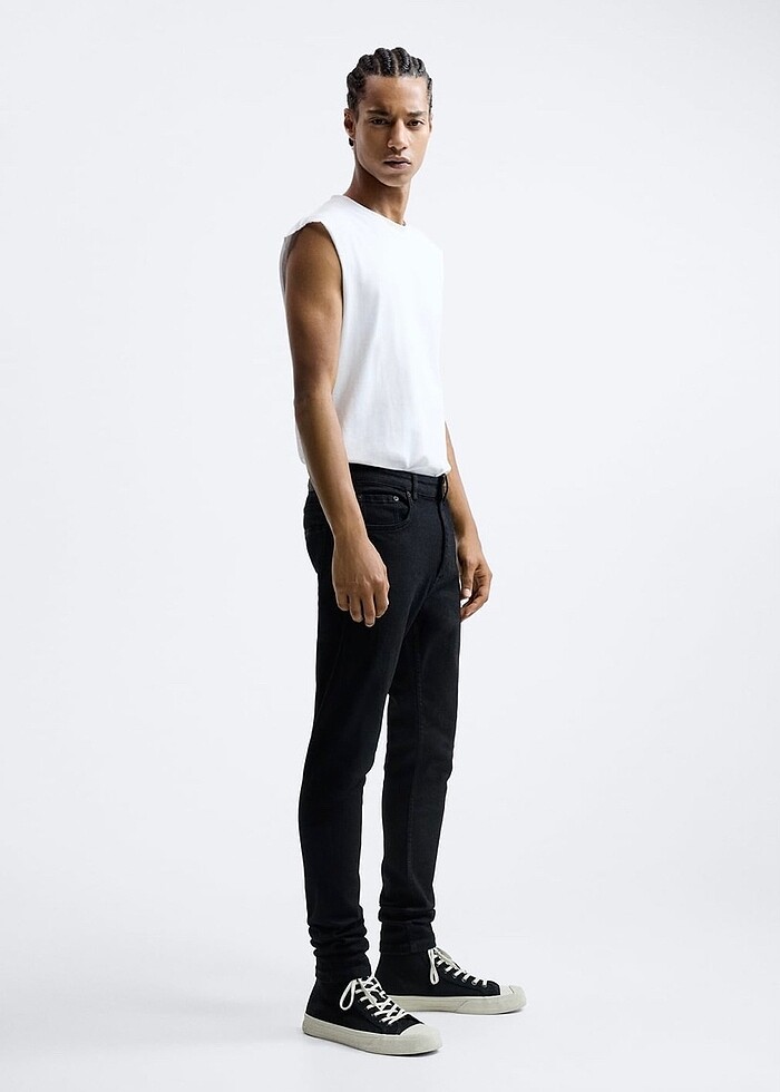 Zara Skinny Fit Jean - Görsel 4