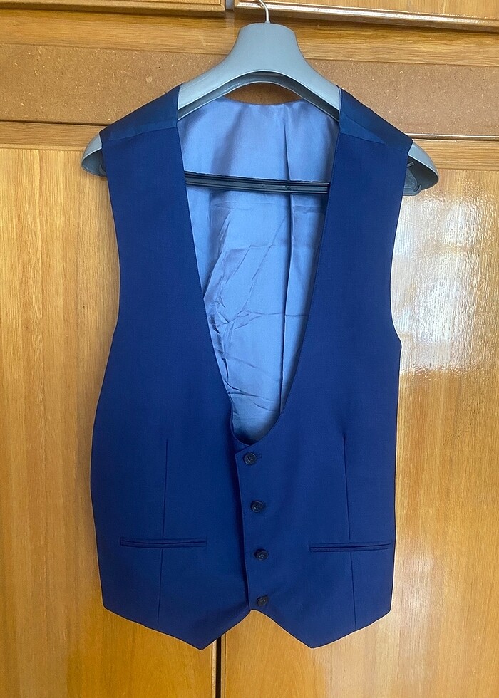 Erkek Takım Elbise Ceket ve Yelek - Görsel 4