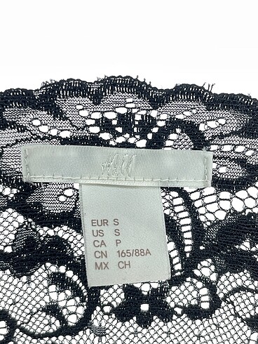 s Beden siyah Renk H&M Bluz %70 İndirimli.