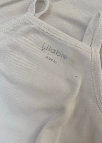 Beyaz Kolsuz Bebek citcitli Body - %100 pamuk Kumaş - Görsel 3