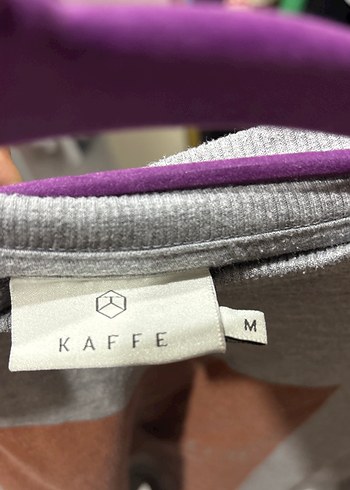 m Beden Gri Baskılı Kadın Sweatshirt