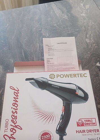 POWERTEC SAÇ KURUTMA MAKINESI 