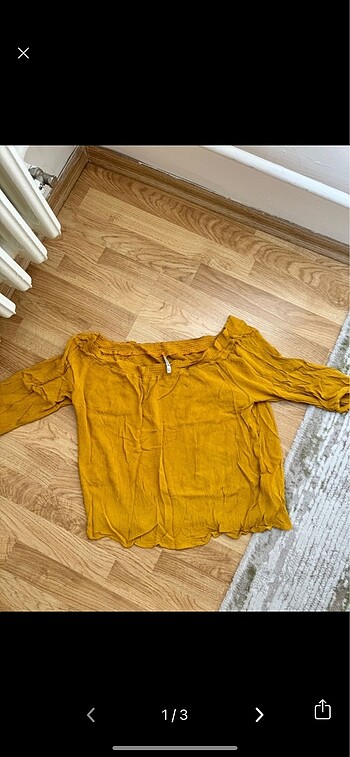 Stradivarius onuzları açık bluz
