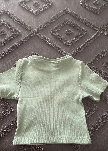 Bayan 2 adet crop biri v yaka diğeri yuvarlak - Görsel 4