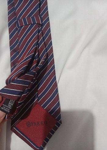 Vakko İtalyan %100 İpek Kravat - Görsel 3