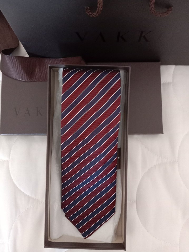 Vakko İtalyan %100 İpek Kravat - Görsel 2