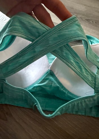 Parlak Turkuaz Spor Sütyeni - Görsel 5