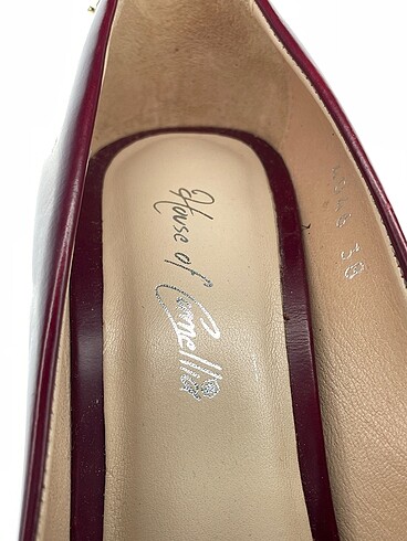 38 Beden bordo Renk Diğer Stiletto %70 İndirimli.