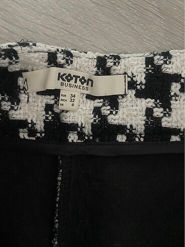 Koton kazayağı etek - Görsel 3