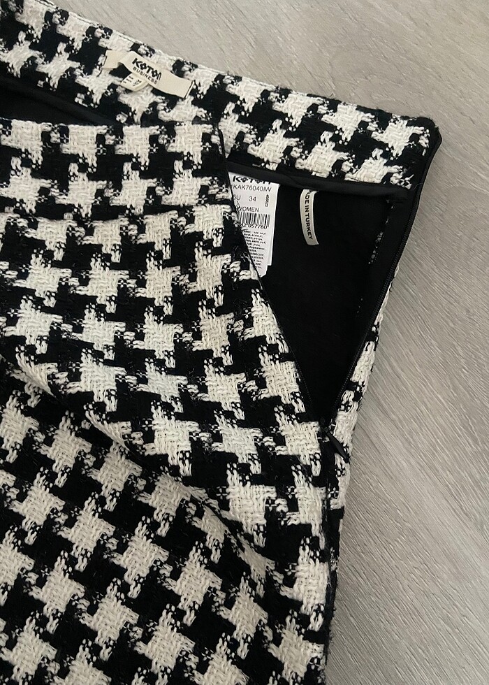 Koton kazayağı etek - Görsel 5