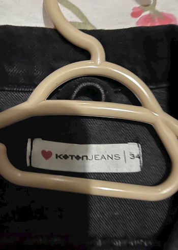 Düğmeli Kadın Denim Ceket - Görsel 2