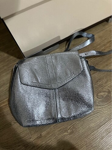Zara mavi sırt çantası