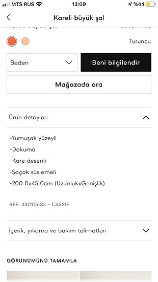 Mango şal