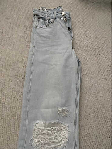 xs Beden mavi Renk Mango jean